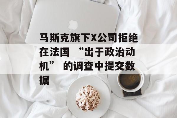 马斯克旗下X公司拒绝在法国 “出于政治动机” 的调查中提交数据-第1张图片-