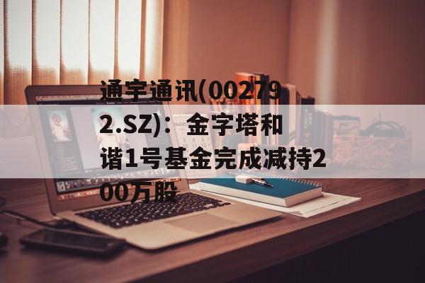 通宇通讯(002792.SZ)：金字塔和谐1号基金完成减持200万股-第1张图片-
