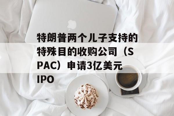 特朗普两个儿子支持的特殊目的收购公司（SPAC）申请3亿美元IPO-第1张图片-