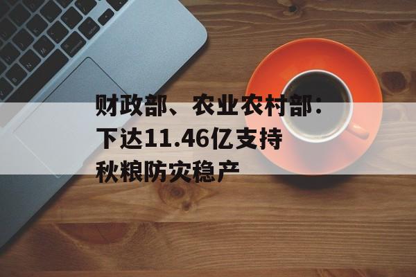 财政部、农业农村部：下达11.46亿支持秋粮防灾稳产-第1张图片-