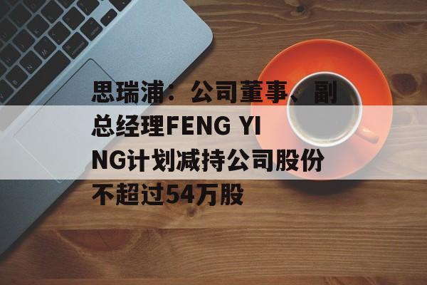 思瑞浦：公司董事、副总经理FENG YING计划减持公司股份不超过54万股-第1张图片-