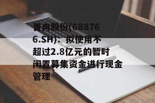 普冉股份(688766.SH)：拟使用不超过2.8亿元的暂时闲置募集资金进行现金管理-第1张图片-