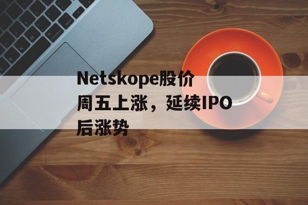 Netskope股价周五上涨，延续IPO后涨势-第1张图片-