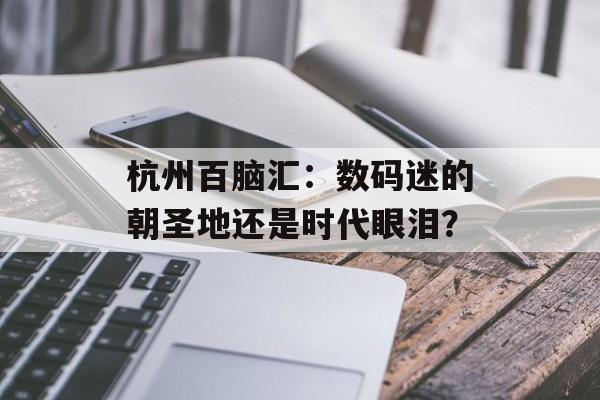 杭州百脑汇：数码迷的朝圣地还是时代眼泪？-第1张图片-