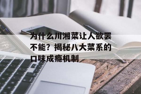 为什么川湘菜让人欲罢不能？揭秘八大菜系的口味成瘾机制-第1张图片-