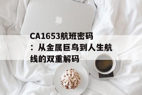 CA1653航班密码：从金属巨鸟到人生航线的双重解码-第1张图片-