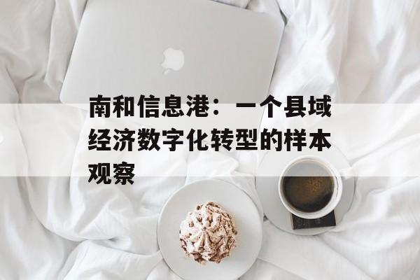 南和信息港:一个县域经济数字化转型的样本观察-第1张图片- 南和信息港:一个县域经济数字化转型的样本观察-第1张图片-