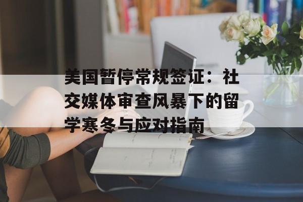 美国暂停常规签证：社交媒体审查风暴下的留学寒冬与应对指南-第1张图片-