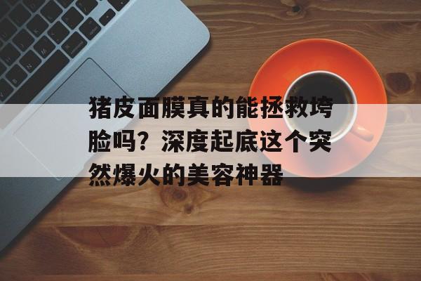 猪皮面膜真的能拯救垮脸吗？深度起底这个突然爆火的美容神器-第1张图片-