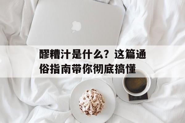 醪糟汁是什么？这篇通俗指南带你彻底搞懂-第1张图片-