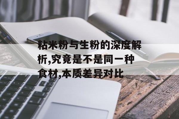 粘米粉与生粉的深度解析,究竟是不是同一种食材,本质差异对比-第1张图片-
