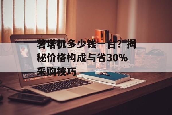 薯塔机多少钱一台？揭秘价格构成与省30%采购技巧-第1张图片-